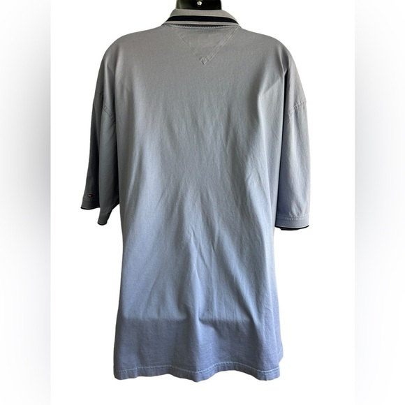 VINTAGE CLASSIC BLUE TOMMY HILFIGER GOLF POLO SHIRT • Size: XL • Used - Picture 4 of 6